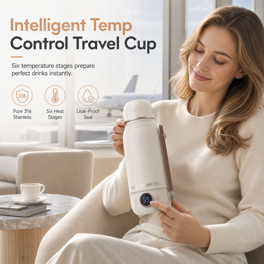 Portable Electric Kettle Travel Water Boiler