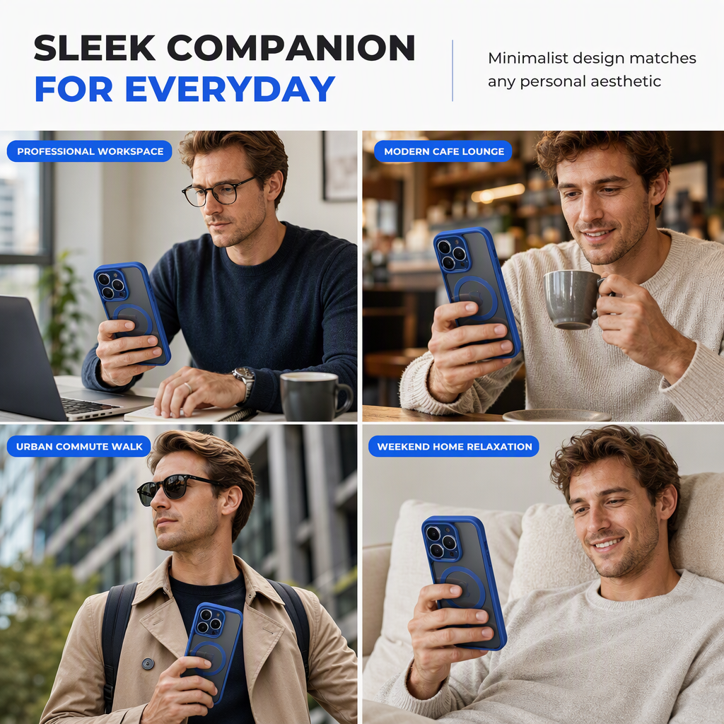 Magnetic Translucent Phone Case