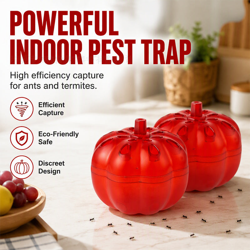 🎃 50% OFF! ✨ Pumpkin Shaped Indoor Fruit Fly Trap – Non-Toxic Mechanical Lure-and-Trap Funnel, Safe for Kids & Pets – Discreet Design Eliminates Ants & Flies on Kitchen Counters & Baseboards 🪰