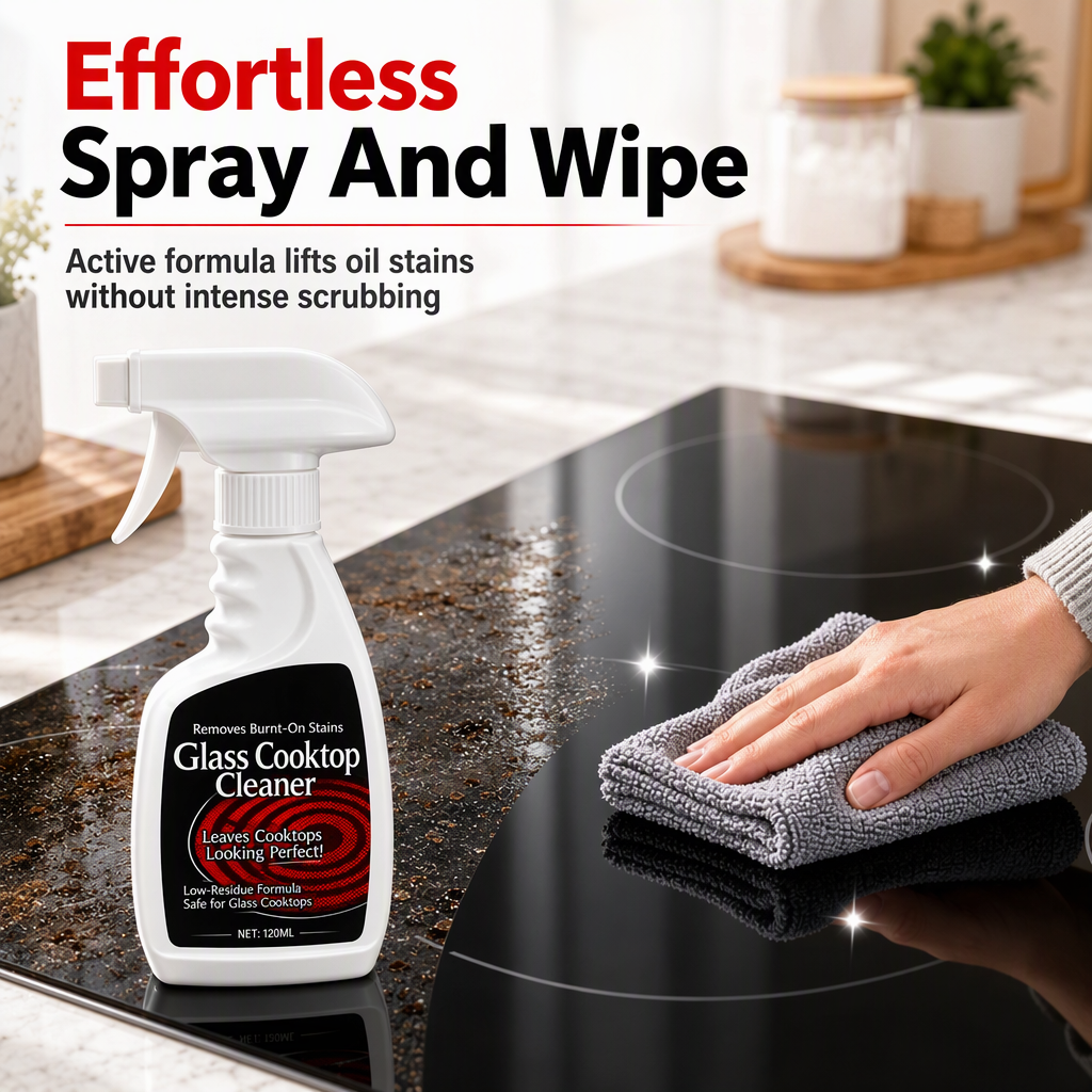 🔥Fast-Acting Glass Cooktop Cleaning Spray