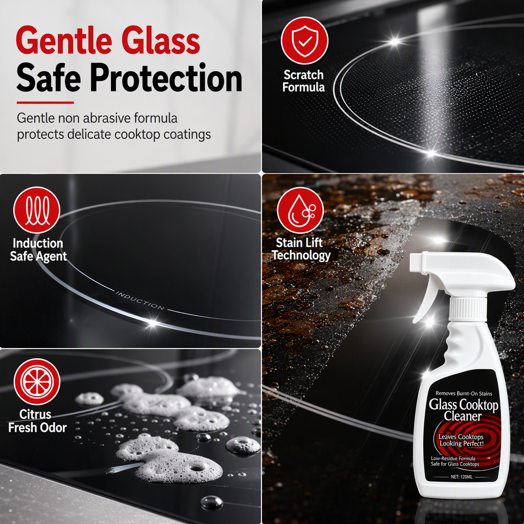 🔥Fast-Acting Glass Cooktop Cleaning Spray