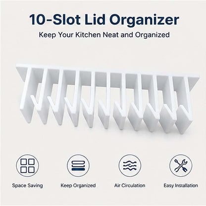 Space-Saving Lid Organizer