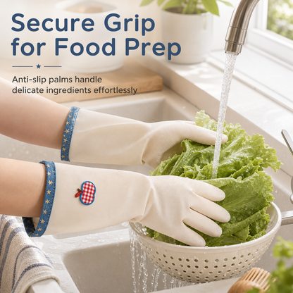 Nitrile Cleaning Gloves for Kitchen and Dishwashing