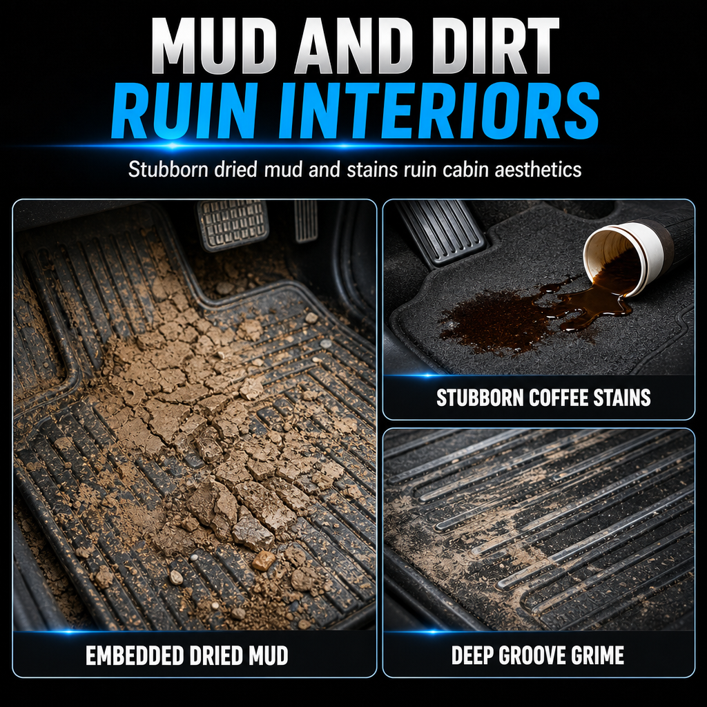 Car Floor Mat Stain Remover Spray