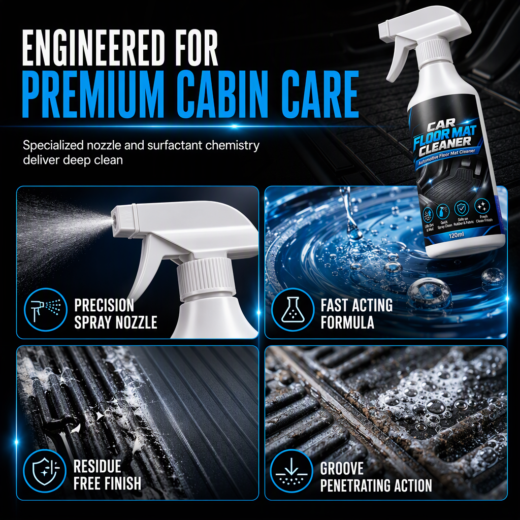 Car Floor Mat Stain Remover Spray