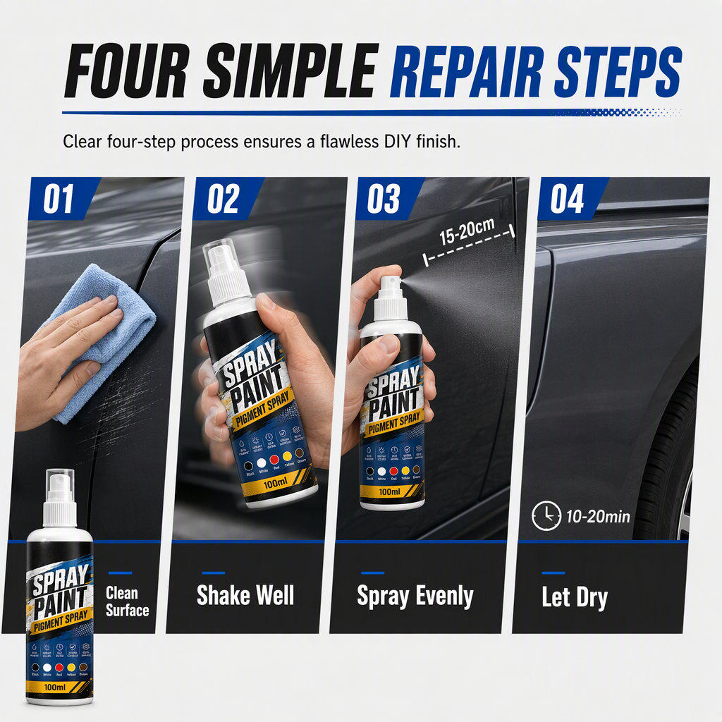 Multi-Purpose Car Surface Touch-Up Spray