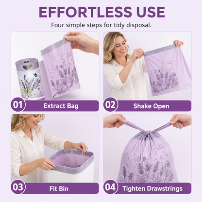 Thickened Drawstring Trash Bags