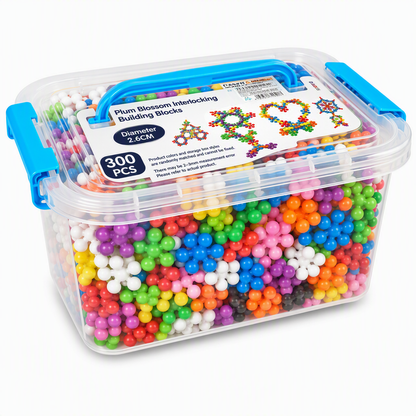 📢📢50% OFF !! ⏰Kids 3D Interlocking Snowflake Building Blocks