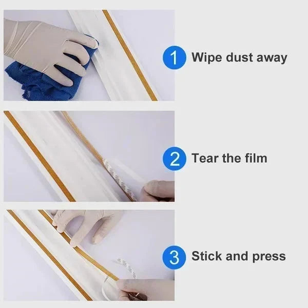 ⏳Time-Limited Special⏰Anti-mould adhesive tape for ceramic tiles (8mm*6m)🧱💛