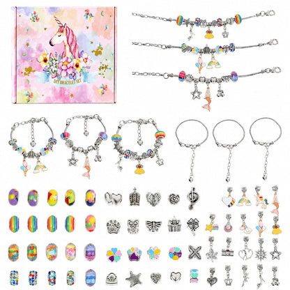 ✨ LIMITED-TIME 50% OFF! 💎 Kids DIY Charm Bracelet Kit – Creative, Screen-Free, Fun 🎀