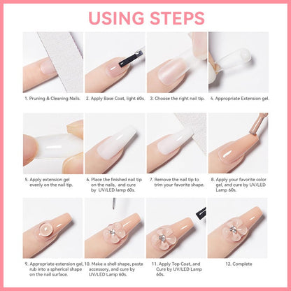 🥳SUMMER HOT SALE💞50K+ SOLD!🔥Nail Extension Builder Gel💅