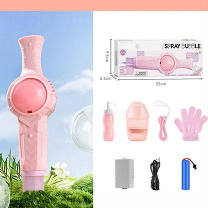 Smoky Bubble Blaster with LED Lights