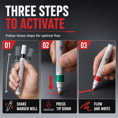 ⏳Limited-time 50% off⏰Fast Dry Waterproof Paint Pen for Tires🎨🖌️