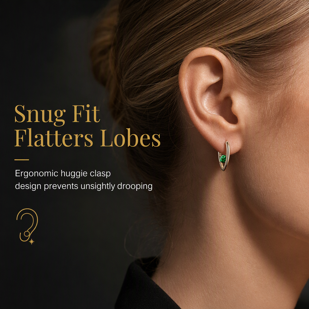Classic & Elegant V Shaped Earrings for Women