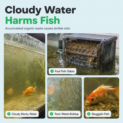 🎁2026 New Arrivals 50% OFF💥Activated Carbon Filter Cube – honeycomb filtration clears cloudy water, removes odors. Anti-crumble block for crystal-clear aquarium! 🛡️✅