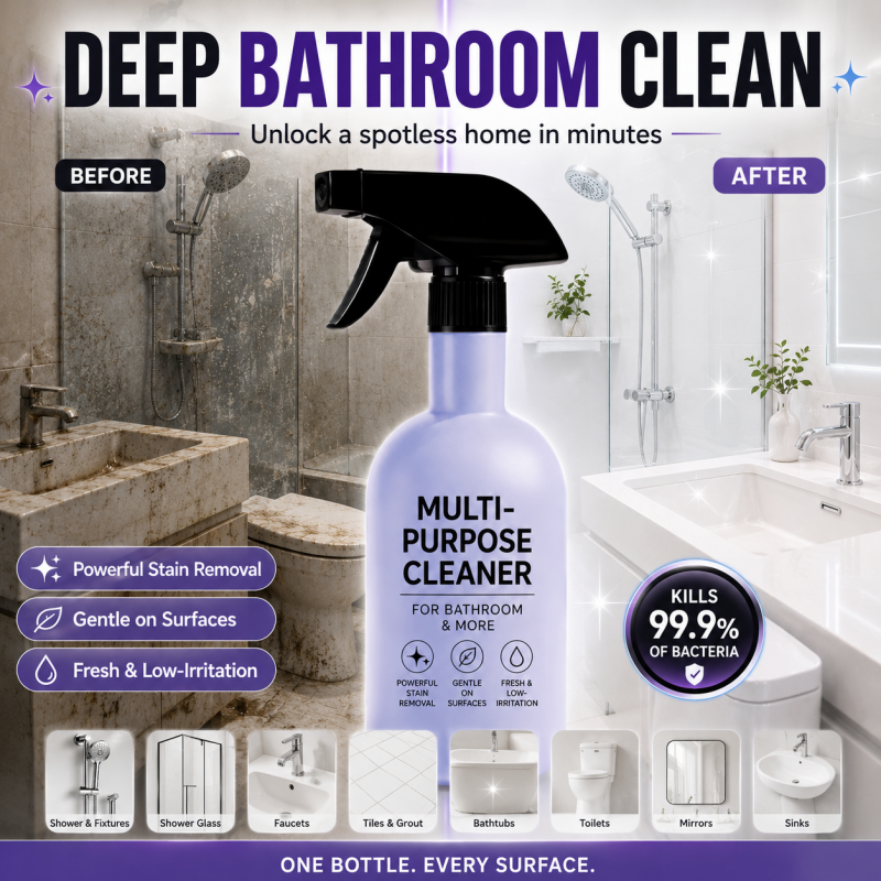 Baking Soda Multi-Purpose Household Cleaner Spray
