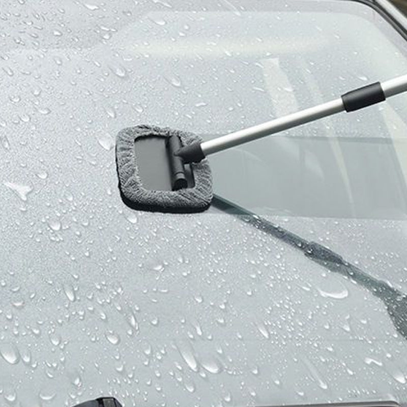 🥳2026 HOT SALE🥳💞50K+ SOLD! 🧲🌀 50% OFF! Dual Magnetic Car Window Cleaner – cleans both sides in one pass, extendable handle & reusable microfiber cloths. Streak-free glass, inside & out! 🚗✨