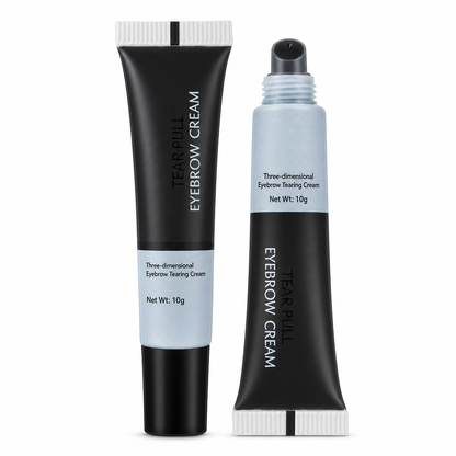 Waterproof Long Lasting Peel Off Eyebrow Gel Semi Permanent Eyebrow Tint Cream for Natural Wild Brows