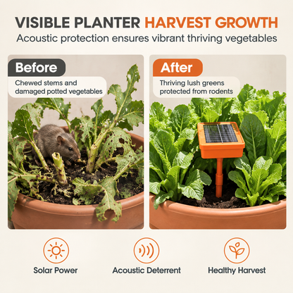 🌱 LIMITED-TIME 50% OFF! ⚡ Solar Garden Rodent Deterrent – Eco-friendly, Weatherproof, Hands-free 🌿