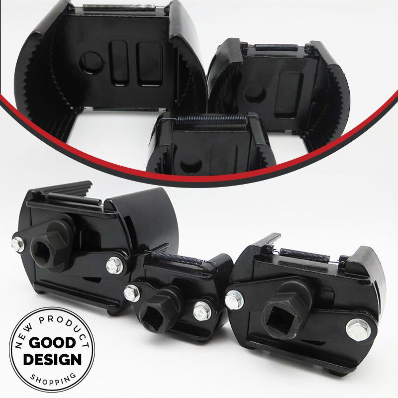 🎃Halloween Deal 50% OFF!🔧Adjustable 2-Jaw Oil Filter Wrench – Spring-Loaded Grip for Stubborn Filters