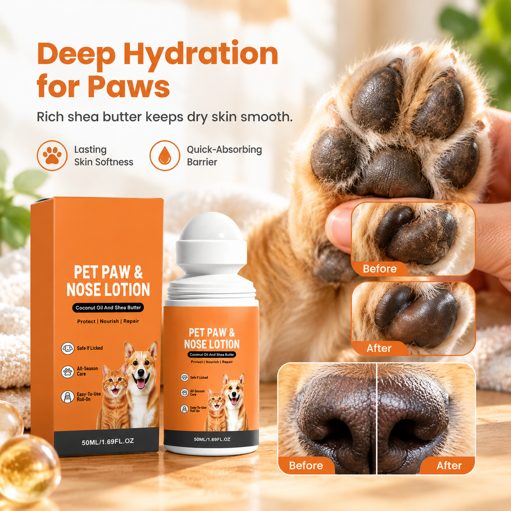 Pet Paw and Nose Moisturizing Lotion for Daily Care