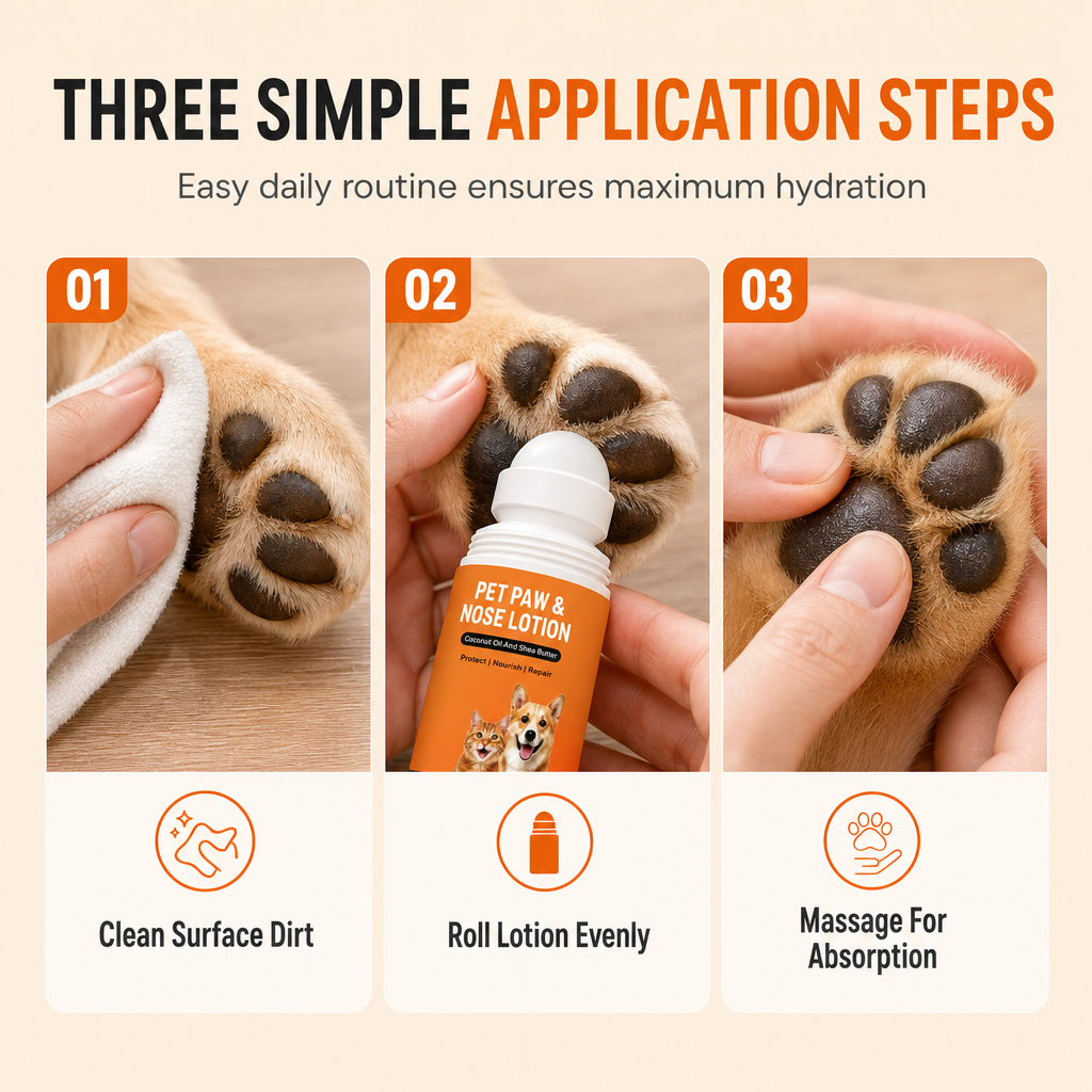 Pet Paw and Nose Moisturizing Lotion for Daily Care