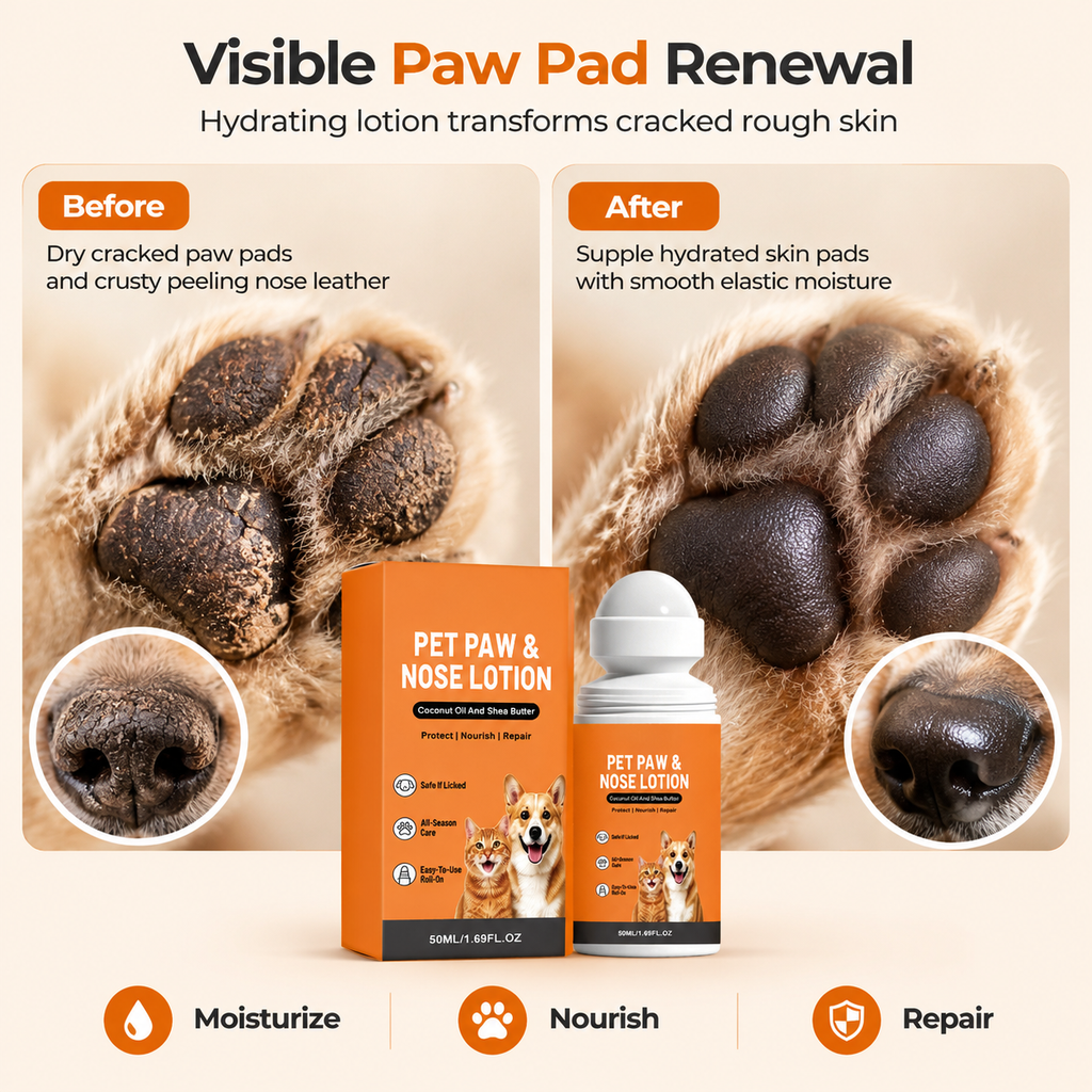 Pet Paw and Nose Moisturizing Lotion for Daily Care