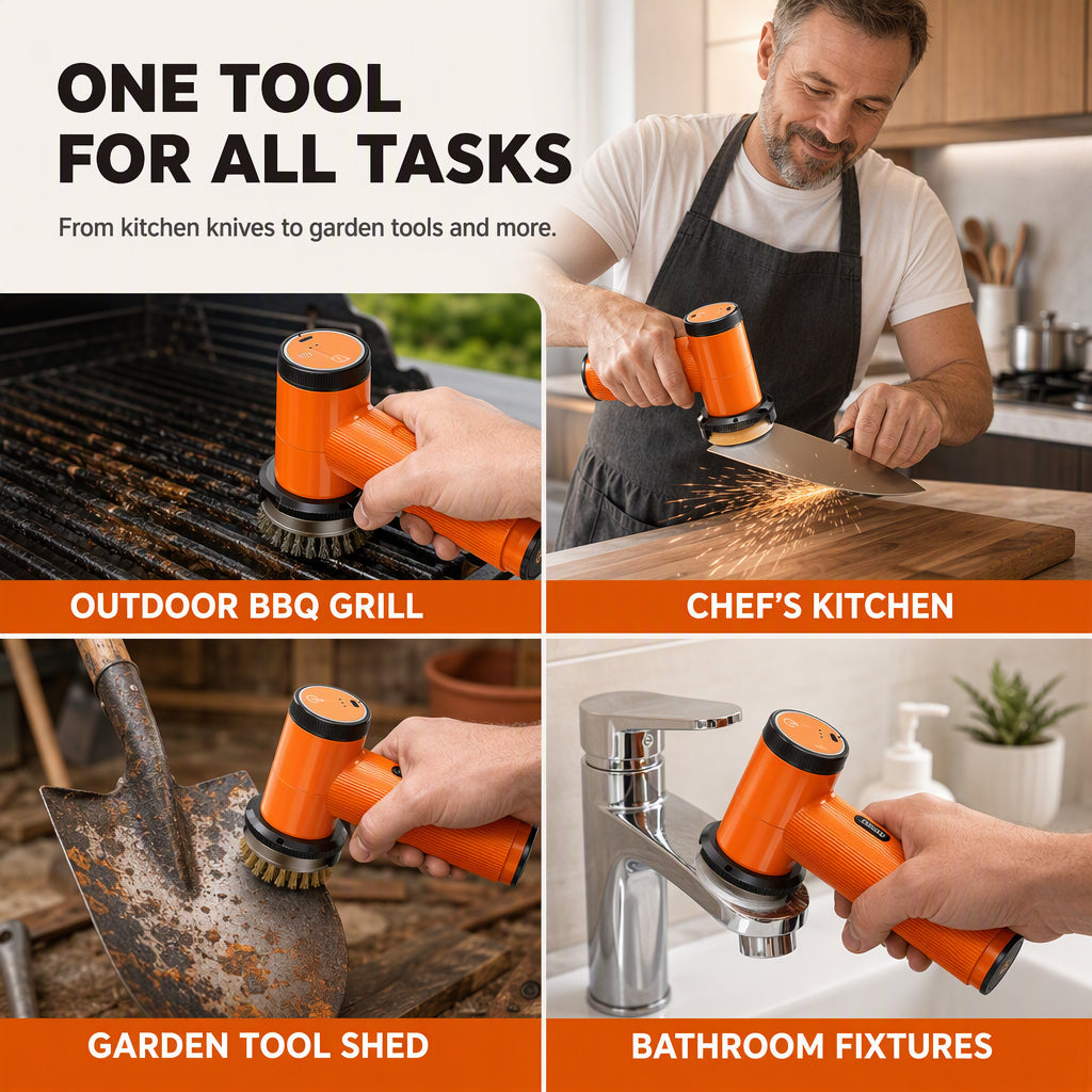 Handheld Multi-Function Electric Knife Sharpener
