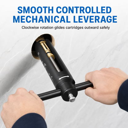🔧 Faucet Cartridge Puller Tool – Threaded Extractor for Stuck Faucet Cartridges